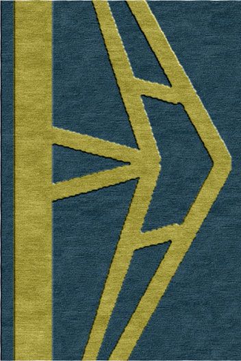 Azure Elegance Rug by Rug Couture