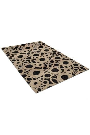 Rocks - Iwa 岩 Rug by Louise Carrier