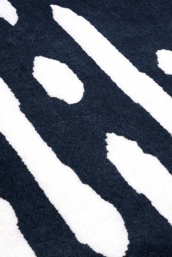 River - Kawa 川 Rug by Louise Carrier