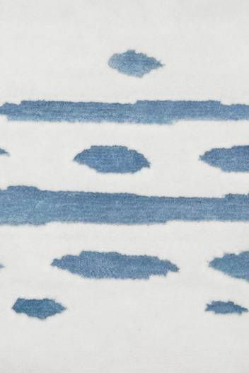 River - Kawa 川 Rug by Louise Carrier