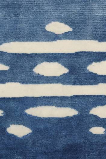 River - Kawa 川 Rug by Louise Carrier