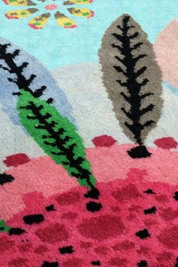 Ella Aqua Rug by Patternistas