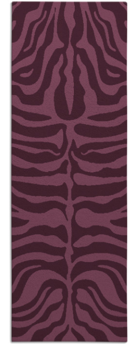 Flatten Zebra Rug